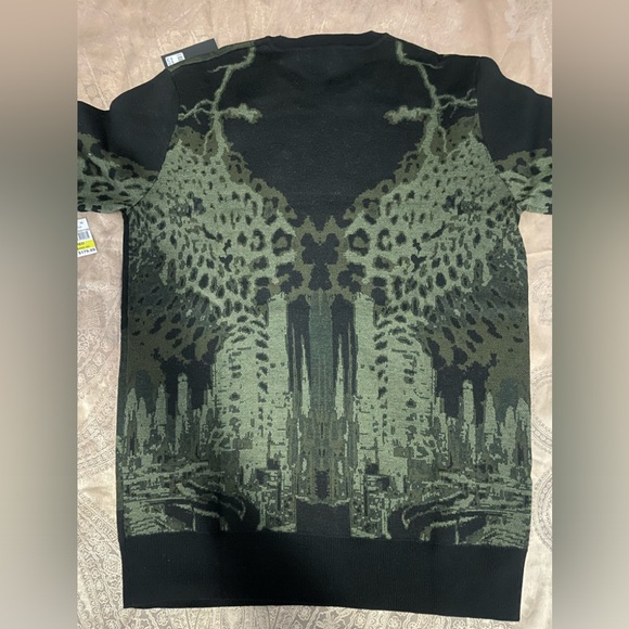 Marcelo Burlon County Of Milan Men Wool Tiger Sweater - Picture 4 of 8